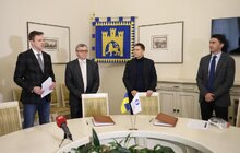 Фото 1: ЛКП «Львівелектротранс» підписало кредитний договір з ЄБРР щодо закупівлі 50 нових тролейбусів