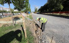 Фото 6: Реконструкція вул. П. Орлика: тривають роботи на відрізку від вул. Миколайчука до вул. Віри, Надії, Любові