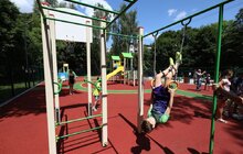 Фото 18: На вул. І.Франка збудували новий дитячо-спортивний майданчик для львів’ян різного віку