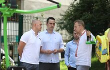Фото 20: На вул. І.Франка збудували новий дитячо-спортивний майданчик для львів’ян різного віку