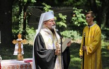 Фото 6: В Шевченківському гаю у Львові освятили місця, де збудують три нові інфраструктурні об’єкти