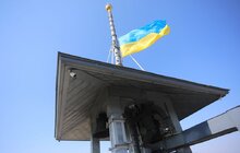 Фото 5: Над вежею львівської Ратуші урочисто підняли національний прапор