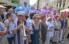 Фото 9: На пл. Ринок триває гала-концерт X Міжнародного фестивалю єврейської музики «LvivKlezFest — 2018»