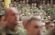 Фото 12: Мер Львова привітав військових з нагоди Дня Захисника України