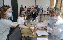 Фото 13: Сьогодні у Львові щеплено від коронавірусу 1590 осіб