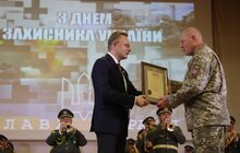 Фото 19: Мер Львова привітав військових з нагоди Дня Захисника України