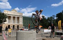 Фото 5: У місті триває Відкритий кубок Львова з велотріалу
