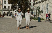Фото 4: До Львова завітали відомі українські мандрівники, які пішки йдуть з Ужгорода до Харкова