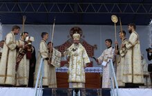 Фото 13: В рамках святкування 20-річчя візиту до України Івана Павла ІІ, у Львові відбулась святкова Архиєрейська Літургія