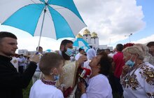 Фото 25: В рамках святкування 20-річчя візиту до України Івана Павла ІІ, у Львові відбулась святкова Архиєрейська Літургія