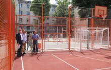 Фото 12: Реконструйований спортивний майданчик на вул. Марка Вовчка