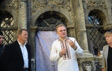 Фото 12: У Львові урочисто відкрили відреставровану браму каплиці Боїмів