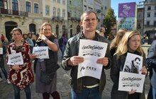 Фото 2: У Львові відбувся марафон-читання на підтримку Олега Сенцова та інших українських політв’язнів