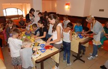 Фото 4: З нагоди Дня Батька, діти з потребуючих і сімей учасників АТО вчились мистецтву кулінарії