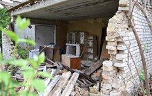 Фото 10: Непридатні для відновлення будинки, які росія зруйнувала у Львові 4 вересня, демонтовують: на їх місці буде громадський простір (відео)