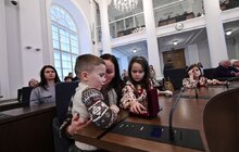 Фото 10: У День Соборності у Львові 28 захисників посмертно нагородили «Почесним знаком Святого Юрія» (фото)