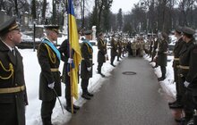 Фото 8: З нагоди Дня Збройних Сил України у Львові на Личакові вшанували новітніх Героїв