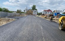 Фото 8: Ремонт вул. Шевченка: на ділянці вулиць Залізнична — Левандівська влаштували перший шар асфальту