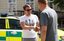 Фото 1: Громада Кембриджа передала українським медикам та військовим ще три «швидкі»