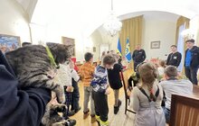 Фото 6: Вихованці ліцею «Просвіта» колядували з міським головою Львова