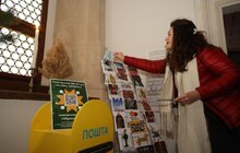 Фото 10: У Львові, на площі Ринок, відкрилась різдвяна пошта (фото/відео)