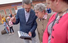 Фото 3: З нагоди 150-річчя Підзамче відбувся святковий концерт та погашення спеціальної марки
