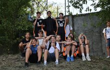 Фото 18: У Львові відкрили волейбольно-баскетбольний майданчик, який профінансували іноземні благодійники (відео)