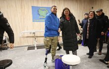 Фото 16: На вул. Миколайчука відкрили перший з 8 соціальних будинків для пацієнтів, які постраждали від війни (відео)
