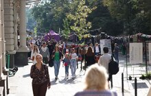 Фото 1: Вулиця Січових Стрільців у Львові на один день стала пішохідною (відео)