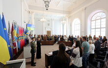 Фото 15: У День Незалежності у Львові 34 військових посмертно нагородили «Почесним знаком святого Юрія» (фото/відео)