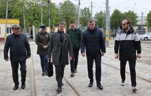 Фото 1: Швейцарія безоплатно передасть Львову 11 трамваїв: сьогодні у мерії підписали угоду