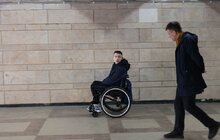 Фото 4: У центрі Львова, у підземному переході, встановили два електричні підйомники