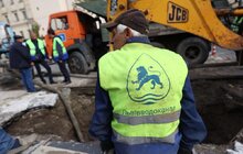 Фото 10: Ліквідація пориву на магістральному водопроводі на пр. Свободи триватиме до кінця дня: працюють водовозки