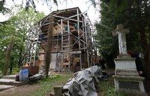 Фото 10: У Львівській громаді реставрують унікальну дерев'яну церкву - пам'ятку архітектури національного значення (відео)