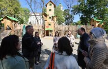 Фото 2: «Своїх дітей я би без застережень пустив бавитись на цей майданчик», - німецький інспектор про дитячий майданчик «Лис Микита»
