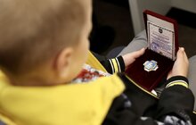 Фото 20: У День захисників і захисниць 30 львів’ян посмертно нагородили «Почесним знаком Святого Юрія» (фото)