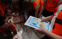 Фото 8: Вчимося граючись: у Львові дітей в ігровій формі навчають правильно сортувати відходи