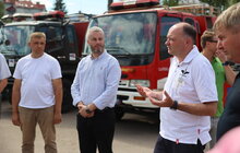 Фото 2: Шість пожежних автомобілів передали громадам Львівської агломерації від тайванського народу