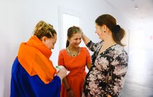 Фото 7: Амбасадорка «Незламних» Ніно Катамадзе відвідала Центр матері та дитини «Незламні матусі» у Львові