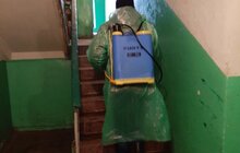 Фото 25: Комунальні служби Львова проводять миття та дезінфекцію в місті