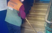 Фото 38: Комунальні служби Львова проводять миття та дезінфекцію в місті