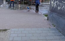 Фото 4: Комунальні служби Львова продовжують дезінфекцію міста