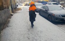 Фото 25: Мерія просить усіх учасників дорожнього руху бути максимально обережними через ожеледицю
