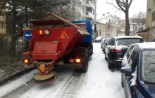 Фото 49: На вулицях Львова працює більше 50 одиниць снігоприбиральної техніки