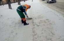 Фото 154: Зранку працювало 93 одиниці снігоочисної техніки
