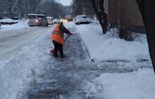Фото 38: Зранку по Львову працювало 97 одиниць снігоочисної техніки