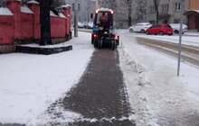 Фото 15: Впродовж дня снігоприбиральна техніка працюватиме в робочому режимі