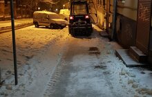 Фото 46: Минулої ночі в місті працювало 95 одиниць техніки, для посипання доріг використано 492 м3 піскосуміші
