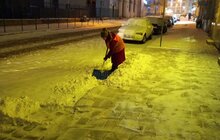 Фото 28: Комунальні служби працюють у посиленому режимі, задля прибирання міста від снігу