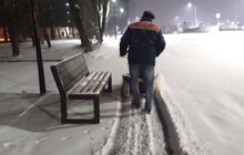 Фото 88: Комунальні служби працюють у посиленому режимі, задля прибирання міста від снігу
